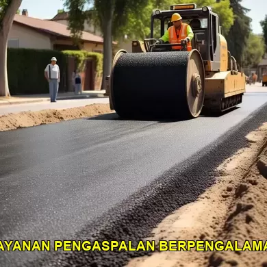 layanan pengaspalan berpengalaman